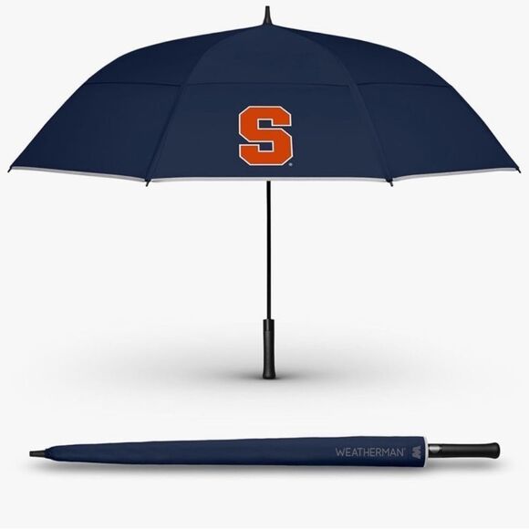 NIB Weatherman 68” Golf Umbrella Syracuse University NCAA - Picture 1 of 14